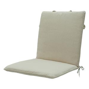 Madison kussens Stapelstoel kussen universal   Canvas eco beige (waterafstotend)