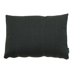 Madison kussens Loungekussen ruggedeelte 60x40cm carré   Canvas eco dark grey (waterafstotend)