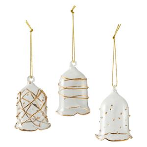 Villeroy & Boch Winter Collage Accessoires Kersklokje glas set 3 stuks