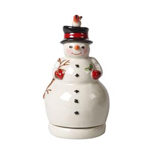 Villeroy & Boch Nostalgic Melody Sneeuwman draaiend