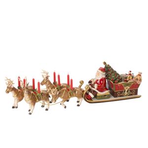 Villeroy & Boch Christmas Toys Memory Kerstman met arreslee en herten