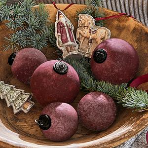 LOBERON Kerstversiering set van 6 Matrah