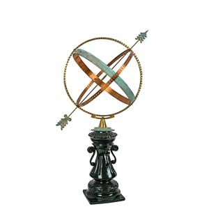 KS Verlichting Sokkel Cleopatra met Zonnewijzer Z11 Hercules set