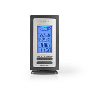 Thermo hygrometer weerstation met alarm en buitentemperatuur