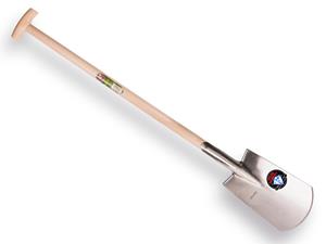 Plusjop Spade ATLAS DIAMANT GEPOLIJST met OPSTAP, met ATLAS T-steel 95 cm