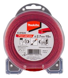 2,7x15meter Maaidraad rood E-01828