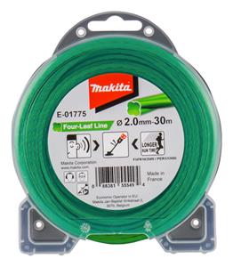 Makita - Mähfaden Four Leaf 2,0mm x 30m E-01775