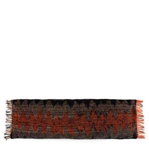 Bazar Bizar The oh my gee cushion cover black orange 35x100