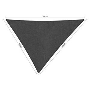Shadow Comfort driehoek 4x4,5x5m DuoColor Carbon Grey