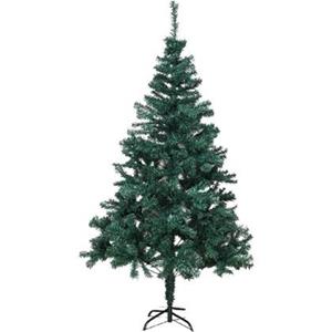 HI Weihnachtsbaum mit Metallständer Grün 180 cm 