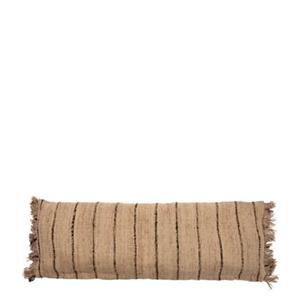 Bazar Bizar The oh my gee cushion cover beige black 35x100
