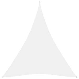 VidaXL Zonnescherm driehoekig 3x4x4 m oxford stof wit