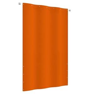 vidaXL Balkon-Sichtschutz Orange 140x240 cm Oxford-Gewebe 