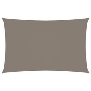 vidaXL Zonnescherm rechthoekig 2x5 m oxford stof taupe