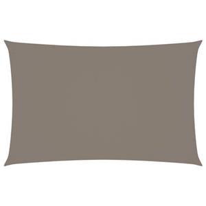 vidaXL Zonnescherm rechthoekig 2x5 m oxford stof taupe