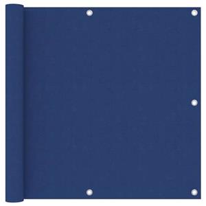 vidaXL Balkon-Sichtschutz Blau 90x500 cm Oxford-Gewebe 