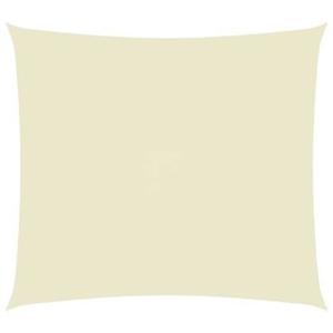 vidaXL Sonnensegel Oxford-Gewebe Rechteckig 2x3 m Creme 