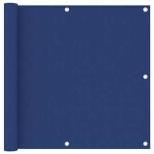 vidaXL Balkonscherm 90x400 cm oxford stof blauw