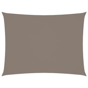 vidaXL Zonnescherm rechthoekig 2x3,5 m oxford stof taupe