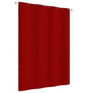 VidaXL Balkonscherm 160x240 cm oxford stof rood