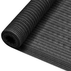 vidaXL Zaunblende Anthrazit 1x50 m HDPE 175 g/m² 