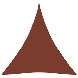 vidaXL Sonnensegel Oxford-Gewebe Dreieckig 4,5x4,5x4,5 m Terrakottarot 