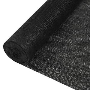 VidaXL Privacynet 195 g/m² 3,6x50 m HDPE zwart