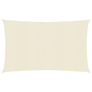 vidaXL Sonnensegel 160 g/m² Creme 2,5x4 m HDPE 