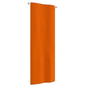 vidaXL Balkon-Sichtschutz Orange 80x240 cm Oxford-Gewebe 