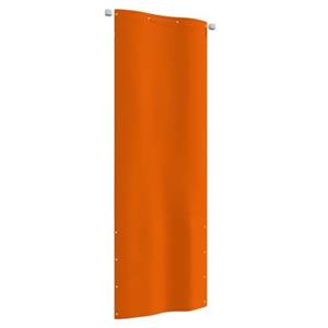 vidaXL Balkon-Sichtschutz Orange 80x240 cm Oxford-Gewebe 
