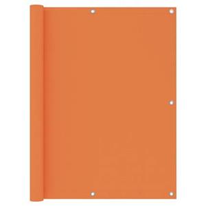 vidaXL Balkon-Sichtschutz Orange 120x600 cm Oxford-Gewebe 