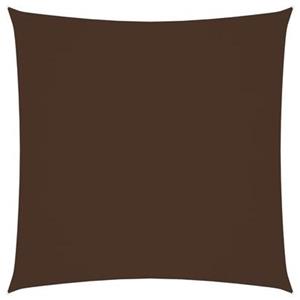 vidaXL Zonnescherm vierkant 2,5x2,5 m oxford stof bruin