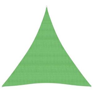 vidaXL Sonnensegel 160 g/m² Hellgrün 5x6x6 m HDPE 