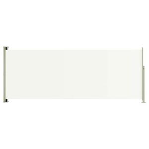 vidaXL Seitenmarkise Ausziehbar 117x300 cm Creme 