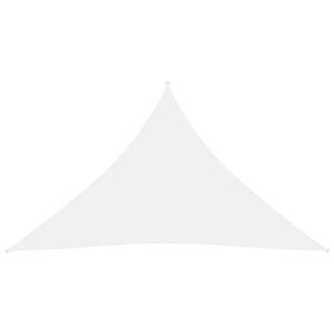 vidaXL Sonnensegel Oxford-Gewebe Dreieckig 2,5x2,5x3,5 m Weiß 