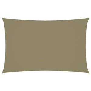 VidaXL Zonnescherm rechthoekig 2x5 m oxford stof beige