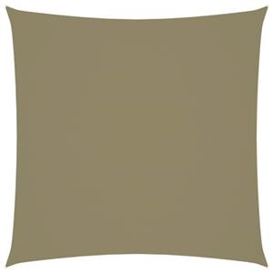 VidaXL Zonnescherm vierkant 3x3 m oxford stof beige