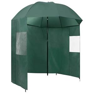 vidaXL Visparaplu 220x193 cm groen
