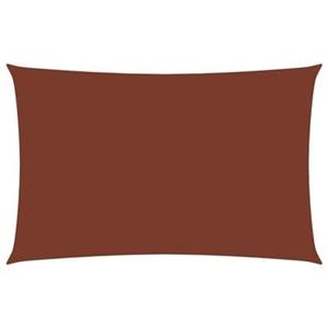 vidaXL Zonnescherm rechthoekig 5x8 m oxford stof terracottakleurig