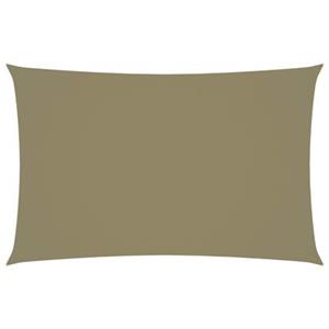 vidaxl Zonnescherm rechthoekig 2x4,5 m oxford stof beige