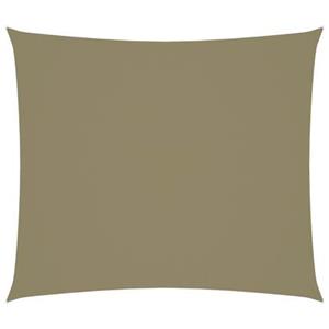 vidaxl Zonnescherm rechthoekig 2,5x3 m oxford stof beige