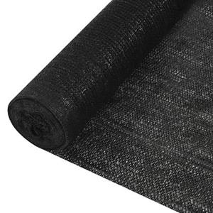 VidaXL Privacynet 195 g/m² 1x50 m HDPE zwart