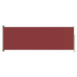 VidaXL Tuinscherm uittrekbaar 180x500 cm rood