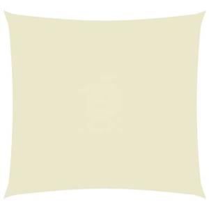 vidaxl Zonnescherm rechthoekig 2,5x3 m oxford stof crmekleurig