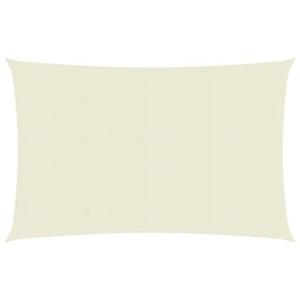 vidaXL Sonnensegel 160 g/m² Creme 3x5 m HDPE 