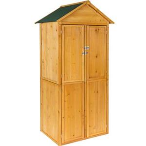 tectake Geräteschrank »Gartenschrank Kadi mit Spitzdach« Lagerraum