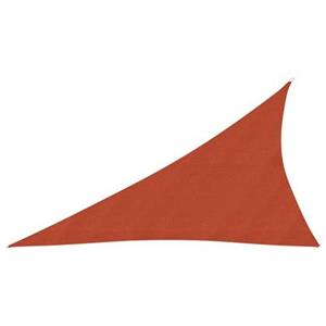 VidaXL Zonnezeil 160 g/m² 3x4x5 m HDPE terracottakleurig