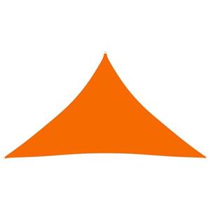 vidaXL Zonnescherm driehoekig 4x4x5,8 m oxford stof oranje
