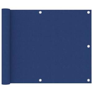 vidaXL Balkon-Sichtschutz Blau 75x500 cm Oxford-Gewebe 