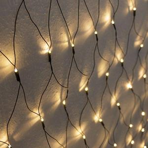 Monzana Kerst Netverlichting Met 160 Warmwitte LEDs Voor Binnen En Buiten | 200 x 150 cm | MET Afstandsbediening